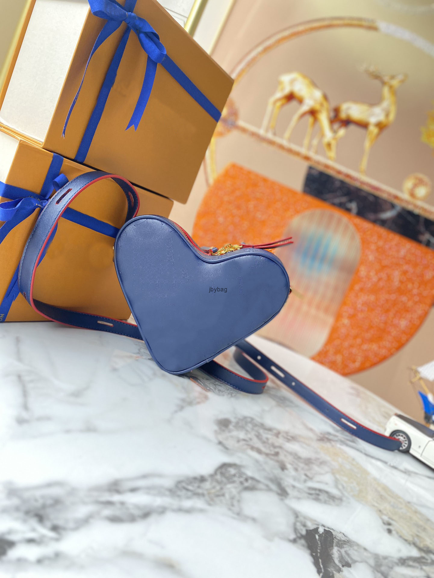 

2022 Shopping Shoulder Bag Famous Designer Practical Mini Cross Body Handbags Women M45419 Heart Bag Canvas Bag Embossed Coin Purse Leather Wallets 22cm