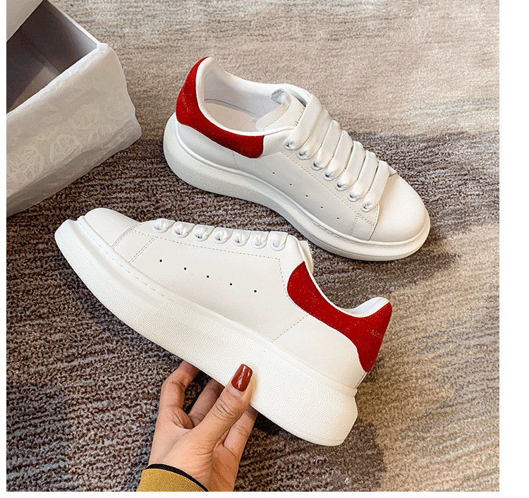 

Alexand Luxury Designer Fashion Ladies Casual Running Shoes, Flat Sneakers, Mcquee Cowhide sparkle Sneaker Leather MEN Sneakers #35-46, 14