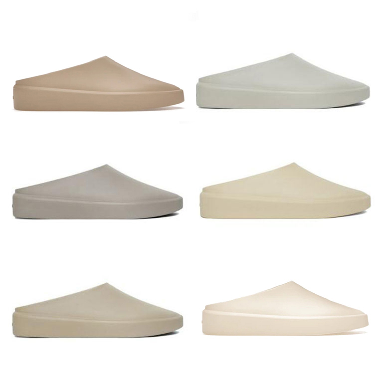 

Fear Of Gods Slip-On Designer Slippers Slides Sandals Luxurys The California Cement Almond Concrete Cream Oat Men Women Slipper Slide Sandal 36-46, Color#3