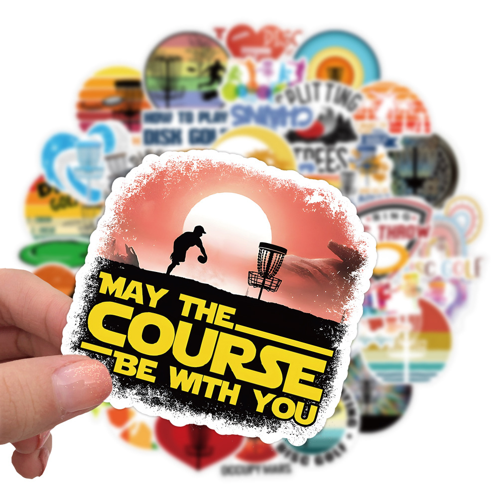 

50PCS/Set Skateboard Stickers golf graffiti For Car Baby Scrapbooking Pencil Case Diary Phone Laptop Planner Decoration Book Album Kids Toys DIY Decals, Multi colors