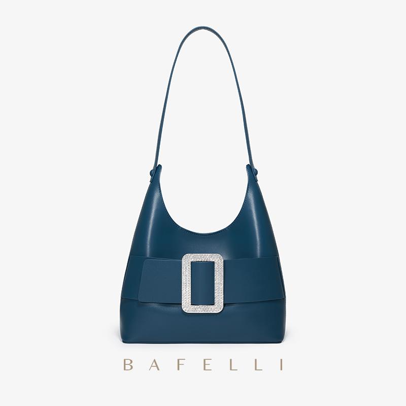 

Evening Bags WOMEN'S HANDBAGS DESIGNER ORIGINAL STYLISH FASHION SPARKLE HOBO TOTE CASUAL GENUINE LEATHER SHOPPER LUXURY SHOULDER BAGSEve, Blue (medium)