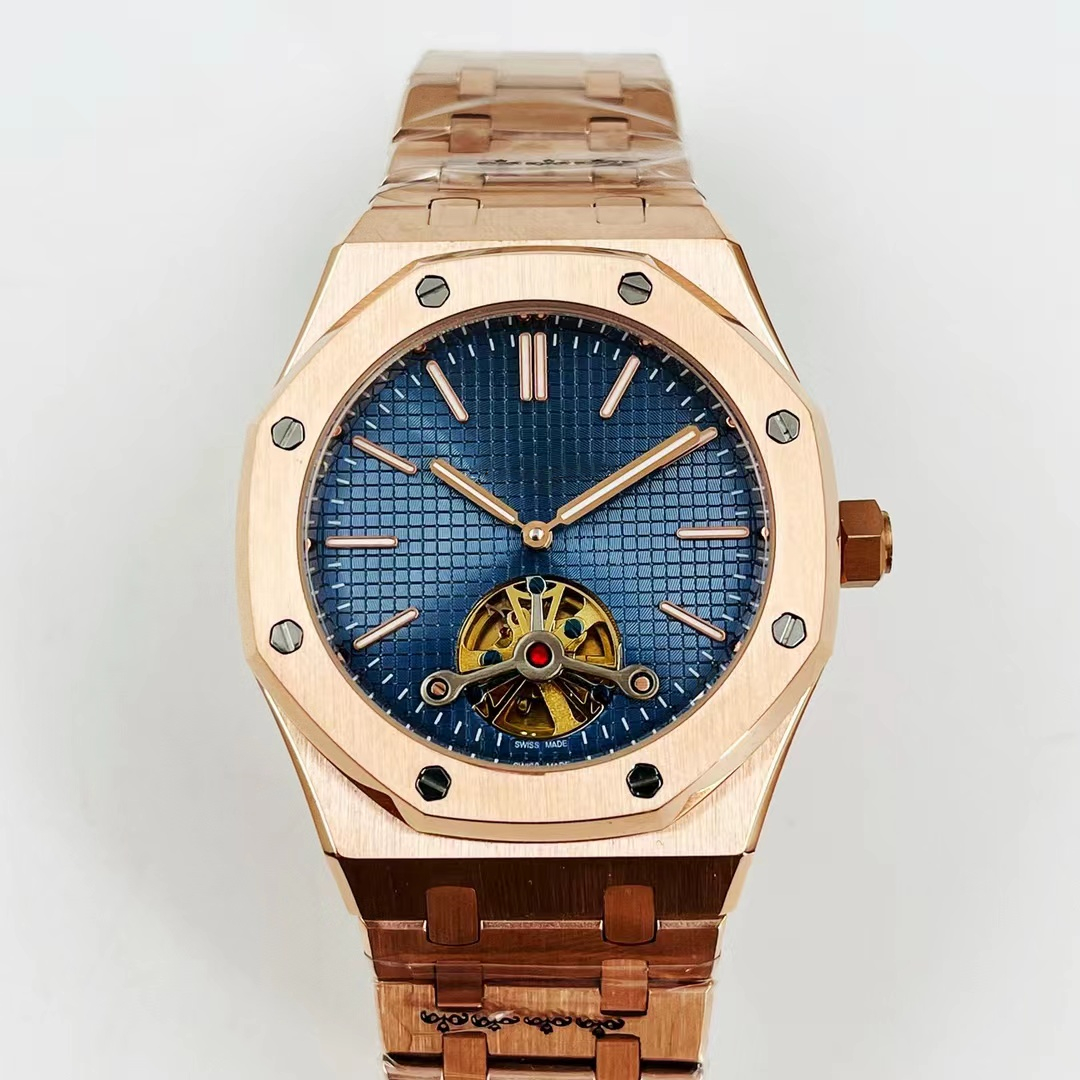 

42.2MM designer watches tourbillon automatic mechanical movement 316L fine steel strap waterproof 50M C1, Tool