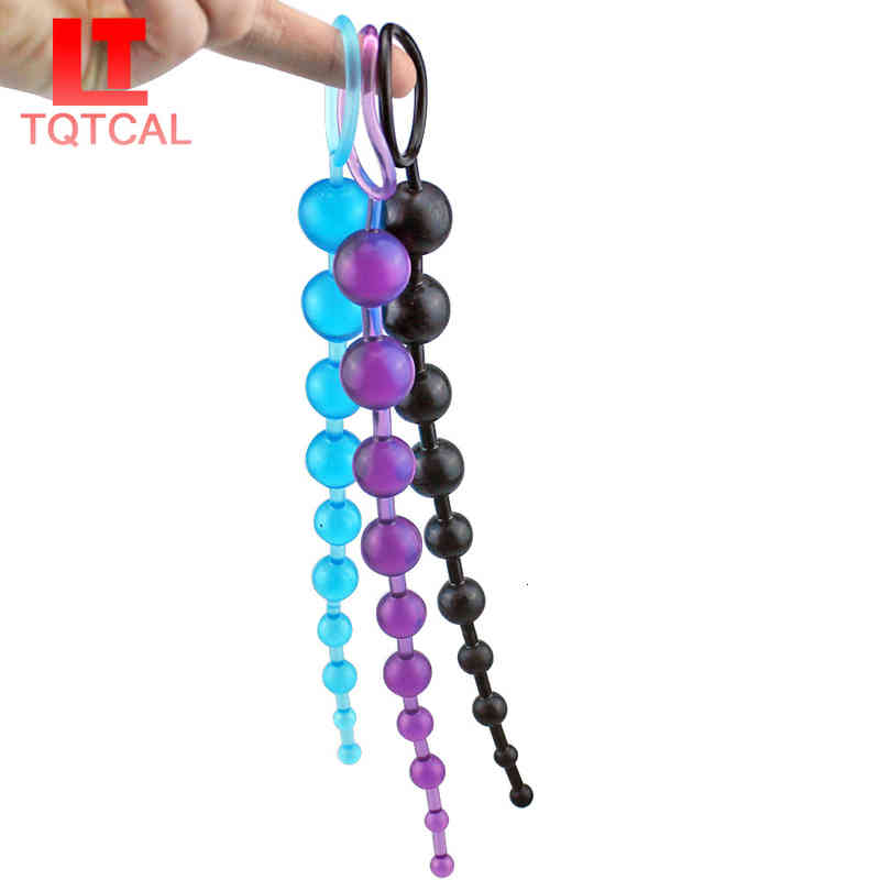 Massager Penis Cock Anal Stimulator Ball Beads Butt Plug Masturbation No Vibrato-image-793999817