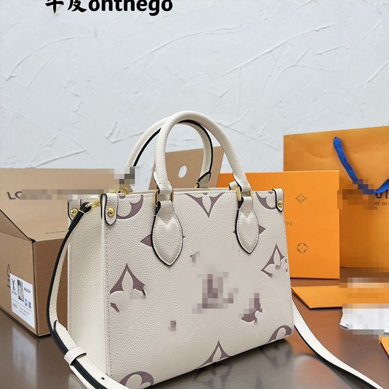 

FASHION Crafty ONTHEGO WOMEN luxurys designers bags genuine leather Handbags messenger crossbody shoulder bag Totes Wallet backpack, Packaging