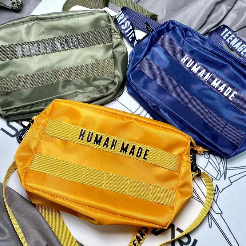 

Backpack Webbing HUMAN MADE Fashion Bag Backpacks Men Women 1:1 Quality 3 Colours Bags Cute