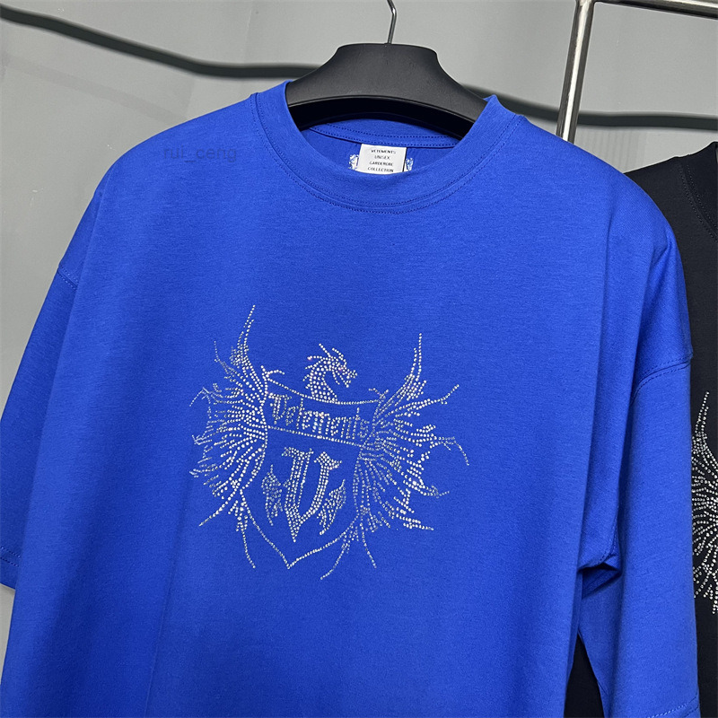 

Diamond Letter 22ss Loose Round Neck Short Sleeve Tees High Street Oversize Casual T-Shirt Men, Black