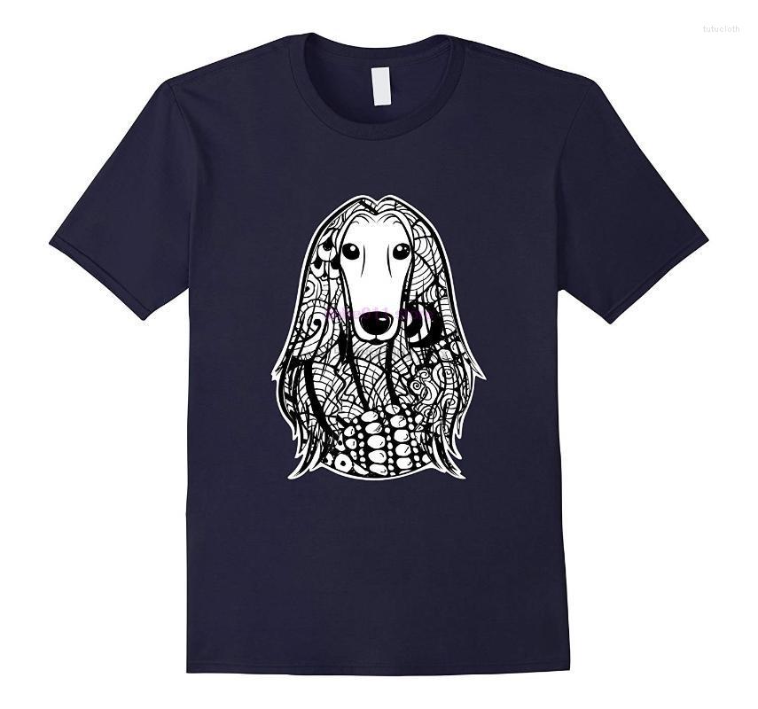 

Men' T-Shirts Men Shirt Afghan Hound Face Graphic Art T-ShirtMen, Men-darkpurple