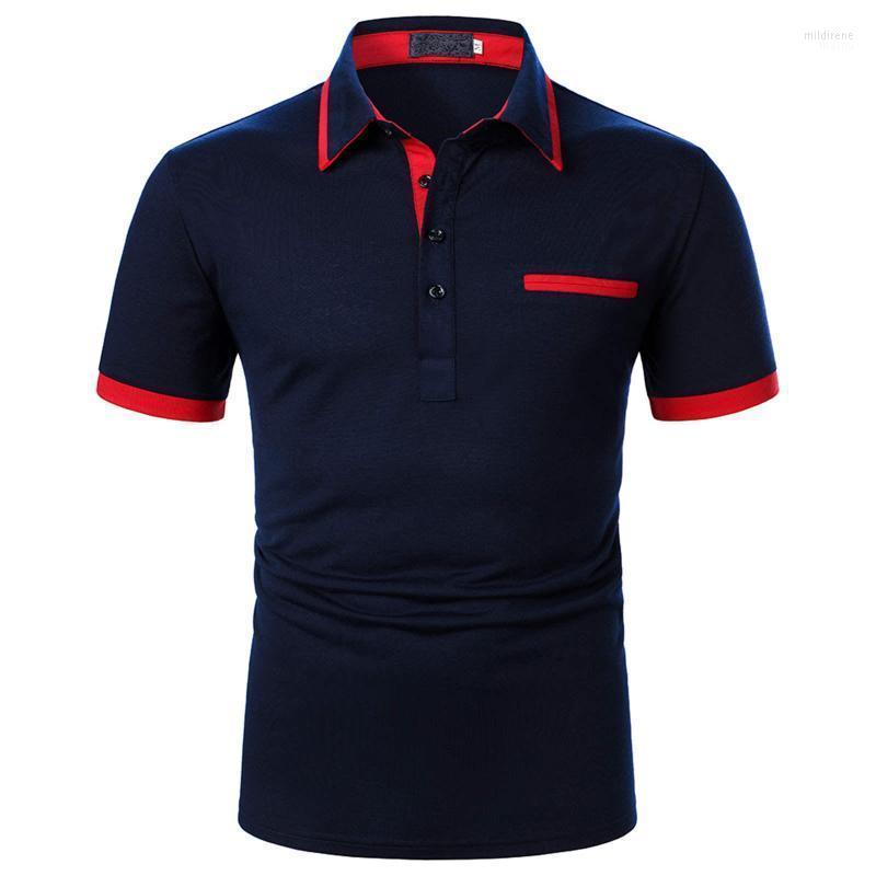 

Men' T-Shirts T Shirt Spring And Summer Button Casual Daily Shirts With Pocket Short Sleeves Turn Down Collar Man Tops Camiseta Hombre Mild, White
