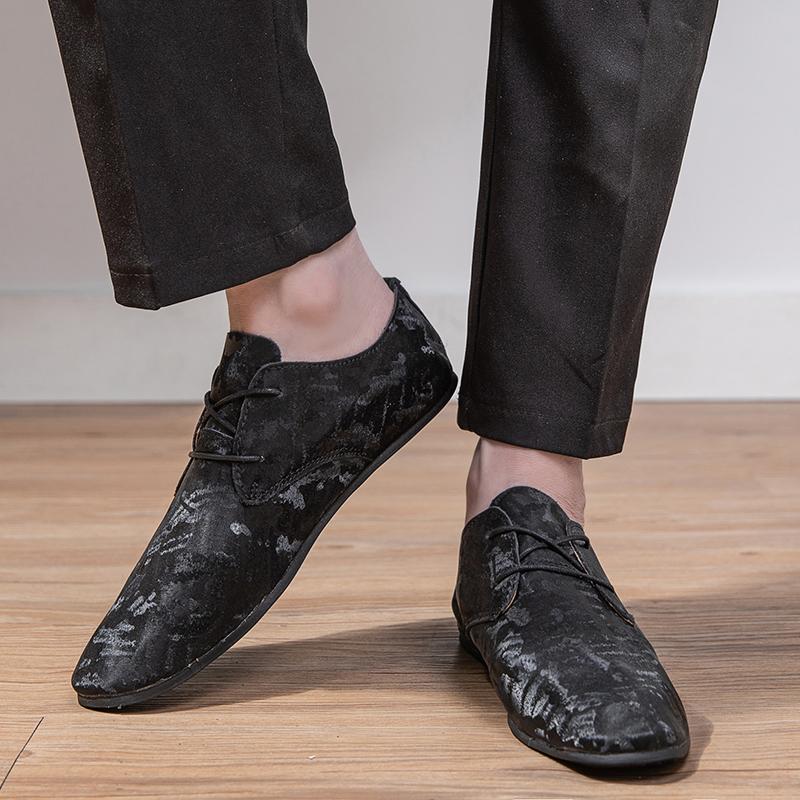 

Dress Shoes Mens Formal Zapatos Cuero Summer Men Casual Man Zapatillas Para Hombre Leather Genuine De Sapato Masculino, Black