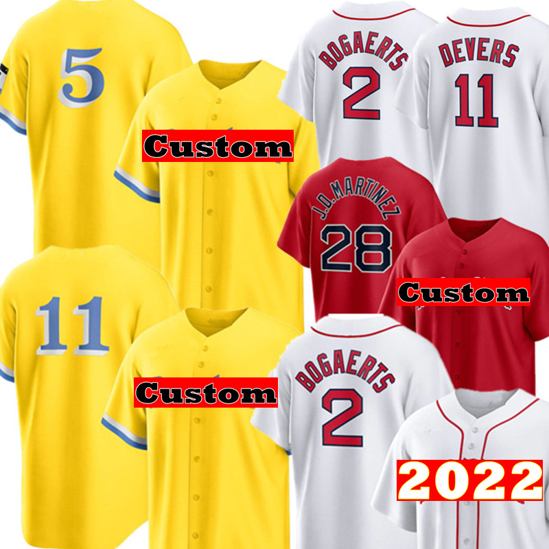 

2 Xander Bogaerts Baseball Jerseys 11 Rafael Devers 5 Enrique Hernandez J.D. Martinez Jersey Carl Yastrzemski Chris Sale Trevor Story Ted Williams, Men hongwa