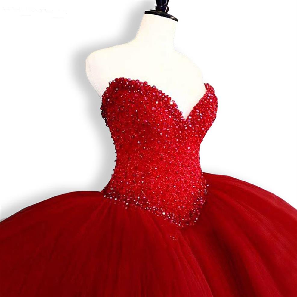 

Puffy Quinceanera Dresses 2019 Sweetheart Top Beading Sweet 16 Ball Gowns Red Quinceanera Dress 15 Years Birthday Party Gowns240N, Blue