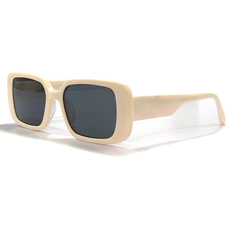 

2022 Acetate Rectangle Wrap Sunglasses Men Women Vintage Style Eyewear Luxury Brand Elegant Glasses for Outdoor
