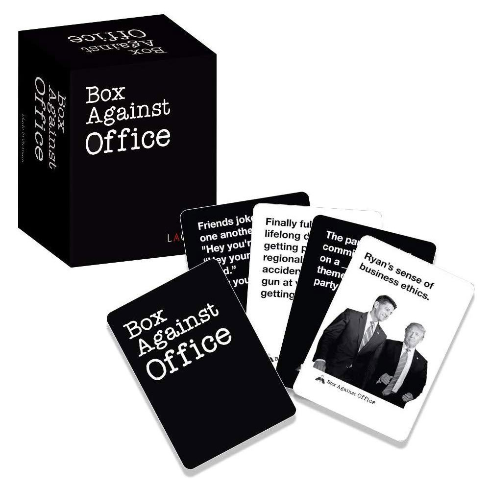 

Box against office card games cocktail Met Party Brain board games toys