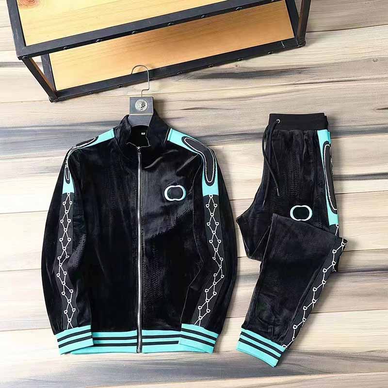 

Famous New Men's Tracksuit Fashion Slim Jogging Autumn Winter Unisex Letter Print Designer Jacket Size M-3XL#05, 10