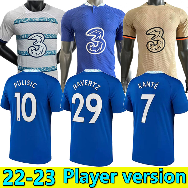 

Player version 22 23 WERNER STERLING Cucurella soccer jerseys KOULIBALY HAVERTZ home away 3rd T.SILVA CHILWELL football shirt PULISIC MOUNT 2022 2023 KANTE maillots