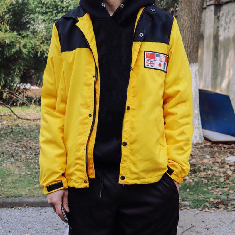 

2022 New Fashion Mens Jackets Clothing Women Designer World Map Reflective Jacket Men Outerwear Winter Coat Asian Size M-XXL