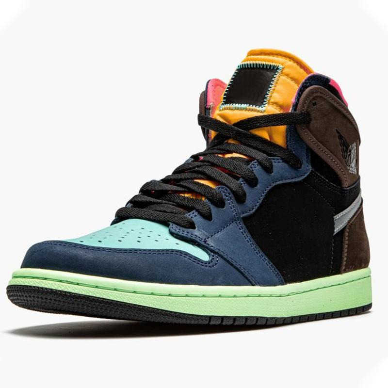 

Womens Shoes Jumpman 1S HIGH OG Bio Hack SNKRS Outdoor Sneakers Sports With Original Box, Blue