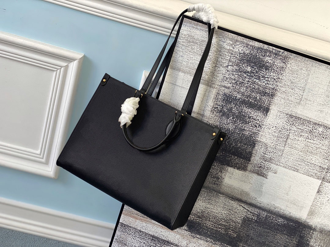 

original Luxury Designers Bags Shoulder Bag Women's Messenger Bag On The Go crossbody Shopping Coin Purse Free Ship, Black/white flower