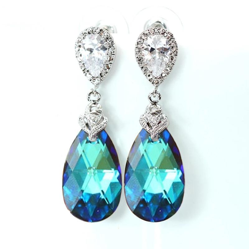 

Dangle & Chandelier CAOSHI Fashionable Design Pendant Earrings Women Delicate Female Noble Party Jewelry High-quality Gift Exquisite Accesso