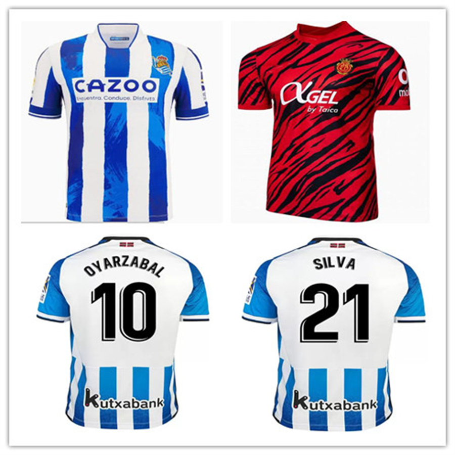 

Real Sociedad 2022 2023 Soccer Jersey OYARZABAL X PRIETO PORTU DAVID SILVA Football Shirt JUANMI 22 23 Carlos Fernandez camiseta de futbol Men kit kids Equipment, Levante home
