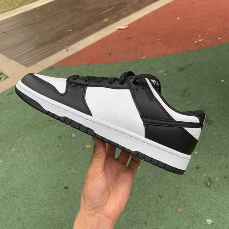 

Top Quality Mens Casual Shoes skateboard shoe Black and white panda Women Men Trainer Platform limited edition designer Trainers Sneakers, #1