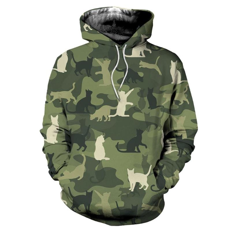 

Men's Hoodies & Sweatshirts Colorful Cute Lovely ANIMALS Cat ART 3D Hoodie Men Women Fashion Hooded Sweatshirt Long Sleeve Casual Pullover-8