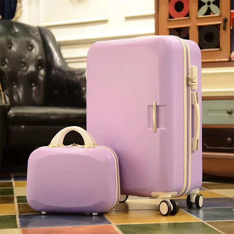

Suitcases 20"22"24"26" Inch Fashion Trolley Suitcase And Travel Bag Valise Cabine Valiz Koffer Maletas Carry On RollingS