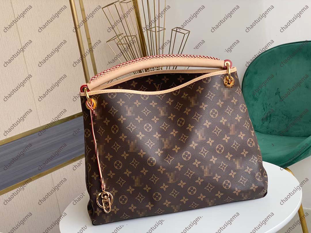 

Women Luxury handbags louise Designer Bags Lady Leather Artsy Handbag Womens Pruse Tote Crossbody Bags viuton Purse On Chain Shoulder Bags M40249, Black embossing flower