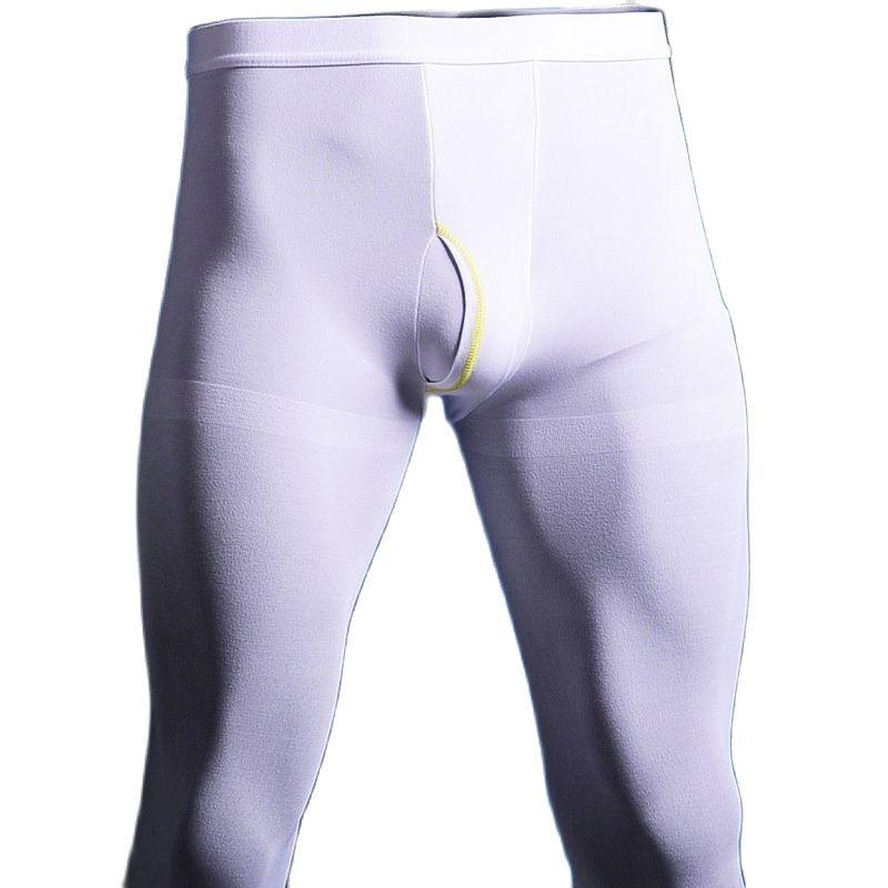 

Men's Pants Autum Spring Nylon Trousers Men Legging Mens Joggers Pantalon Hombre Nylons Fetish Leggings Stockings Pantyhose PantyMen's, Black