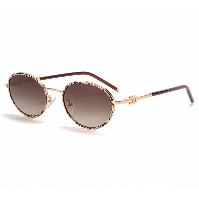 

Sunglasses Vintage Oval Small Metal Frame Steampunk Men Women Fashion Sun Glasses Female Eyewear Oculos De SolSunglasses