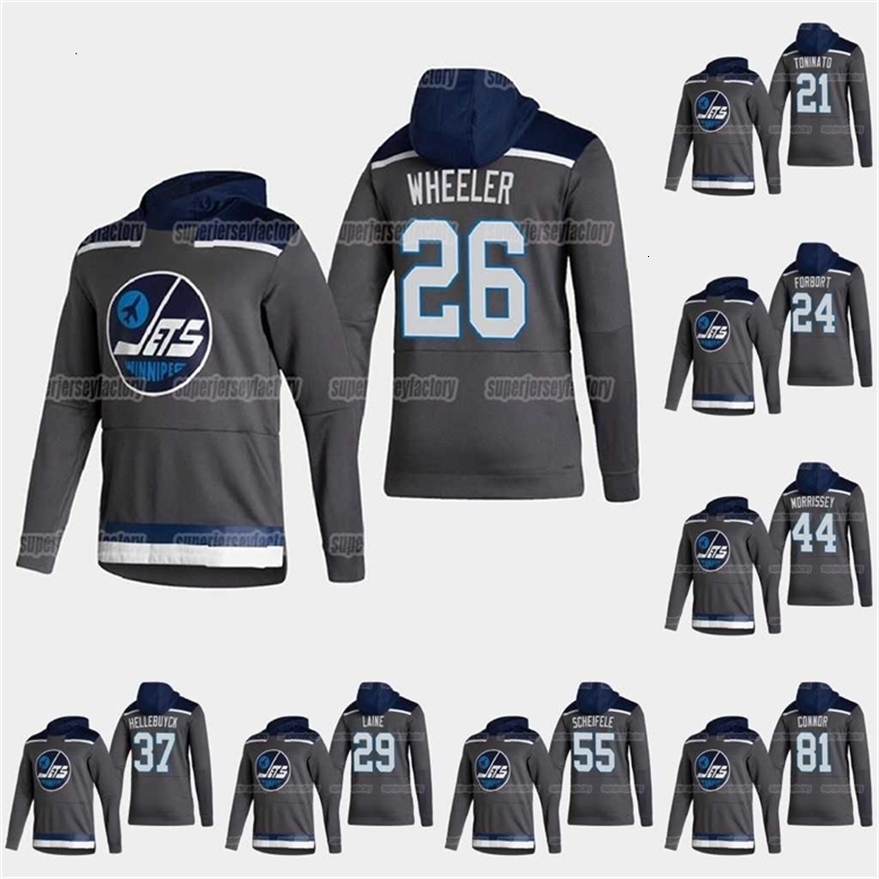 Xfl2020 2021 Reverse Retro Blake Wheeler Kyle Connor Mark Scheifele Nikolaj Ehlers Derek Forbort Patrik Laine Copp Hoodie
