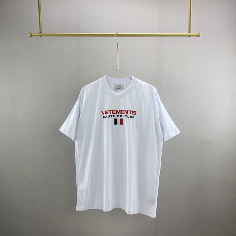 

2022ss Heavy Fabric T-shirt 1 High Quality Oversize Top Tees Embroidered Tag T-shirts