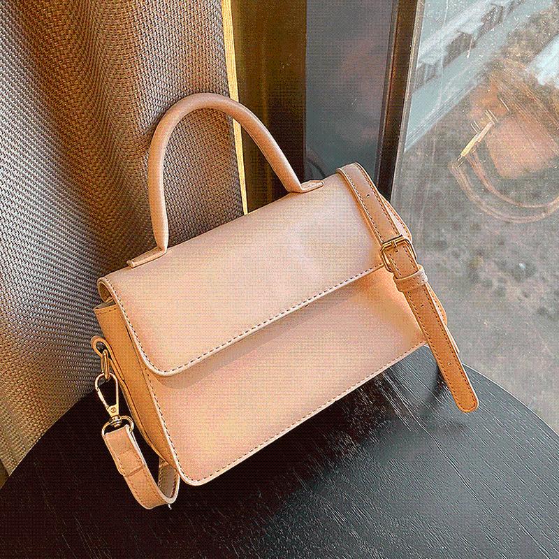 

Evening Bags Simple Retro Commuter Bag For Women 2022 Black PU Leather Shoulder Crossbody Female Luxury Classical Flap Handbag