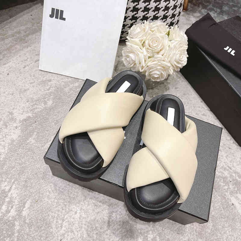 

Woman Sandals New Design Transparent Roman Style Sandals Heel Shoes Summer Sandal Black Flip Flops For Women Slippers Strand Fenty Slides Buiten Designer 220402, Box