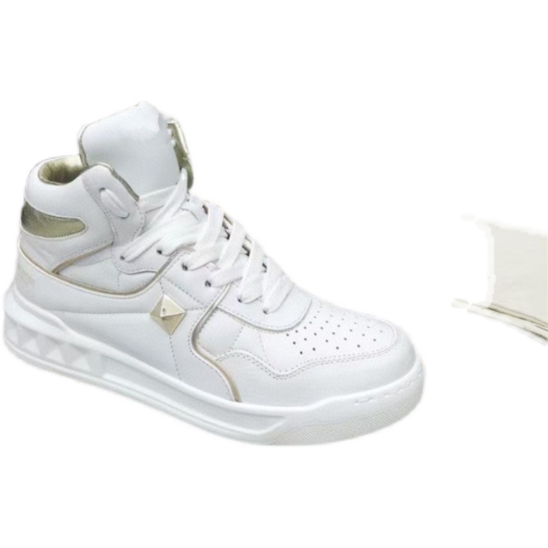 

New leather high top ankle boots casual shoes top layer cowhide Martin, Red