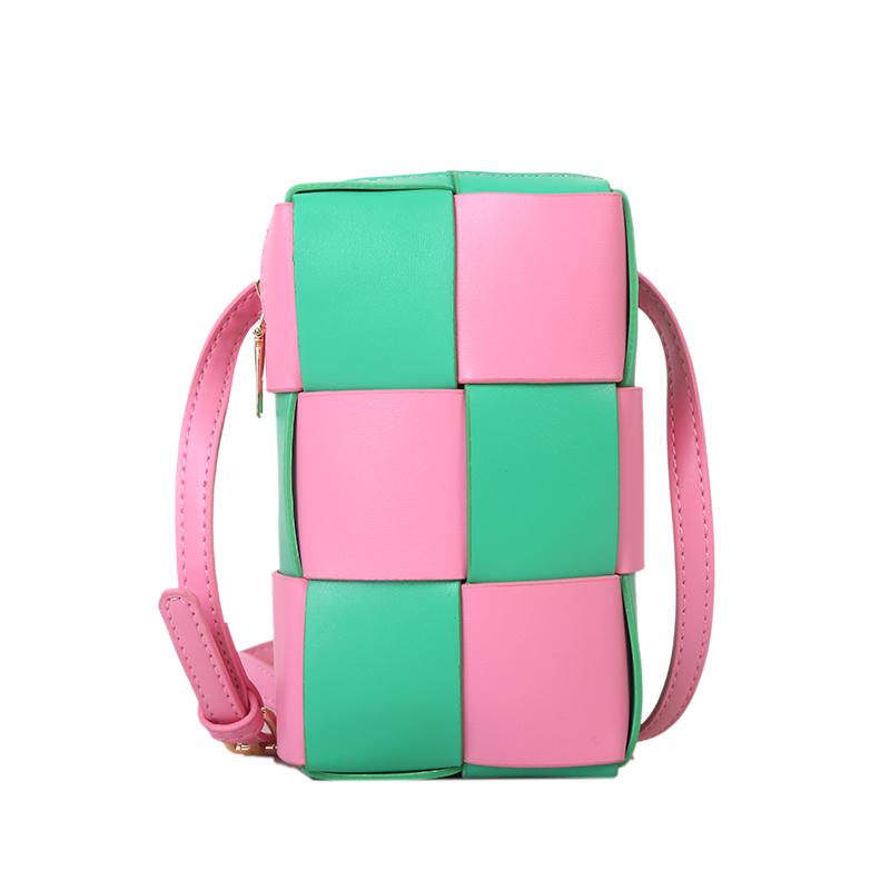 

Evening Bags Women's Spring Summer 2022 Trend Handbags For Women Luxury Designer Handbag Knitting Shoulder Bag Flap Phone BagsEvening, Green