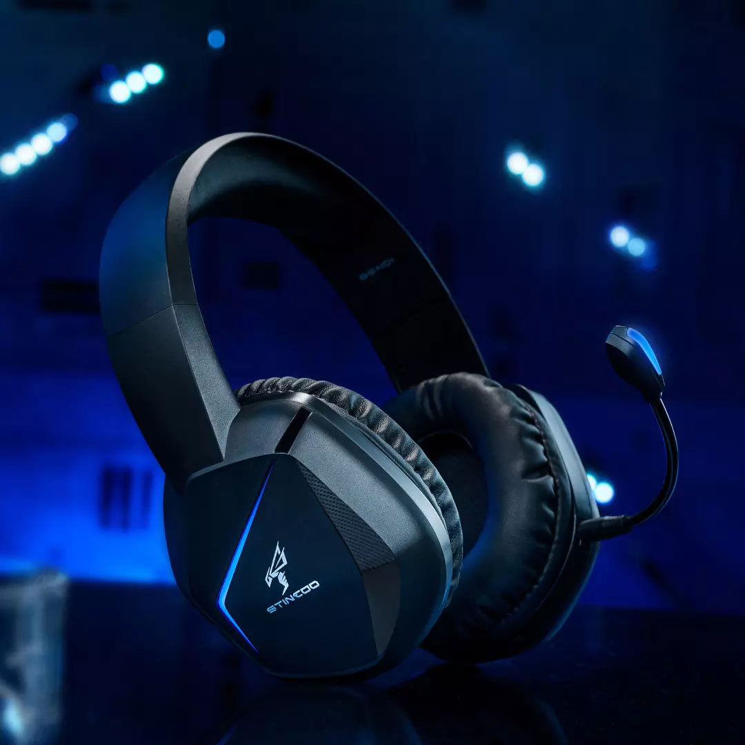 Casque Bluetooth Jeu E-sports manger du poulet casque d'ordinateur de bureau GS401 Stalker version 3,5 mm Casques extérieurs avec emballage de ve