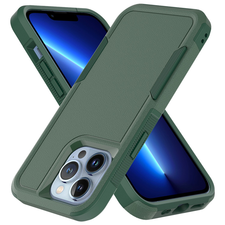 

Hybrid Armor Phone Cases For Samsung A53 A73 A33 A32 A52 A42 A13 5G A23 4G Shockproof TPU PC Protective Cover ,B, Black