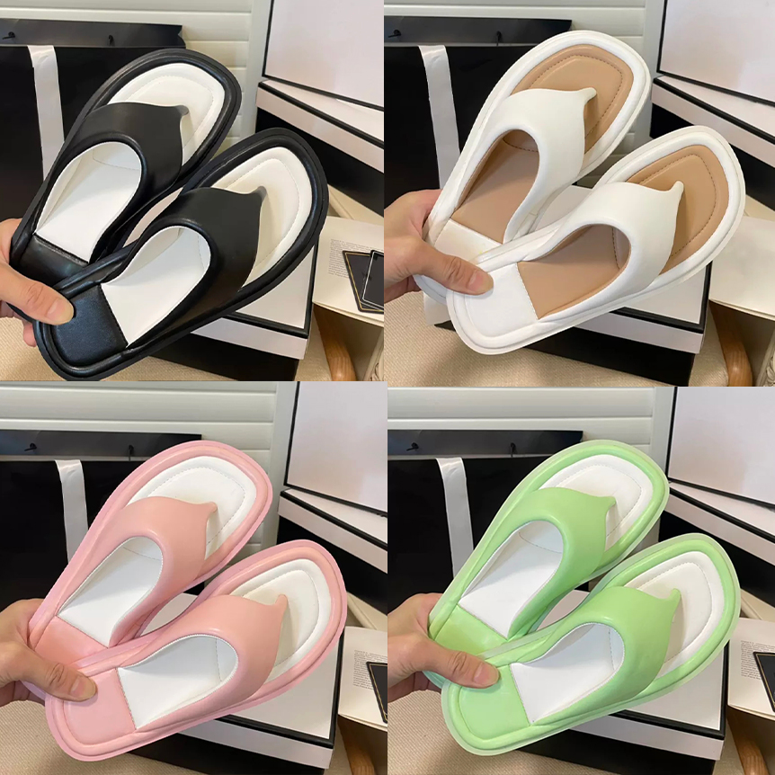 

Top Quality luxuries designer women Slippers Sandals Shoes Slide Summer Fashion Wide Flat Men Flip Flops 35-40, # 000