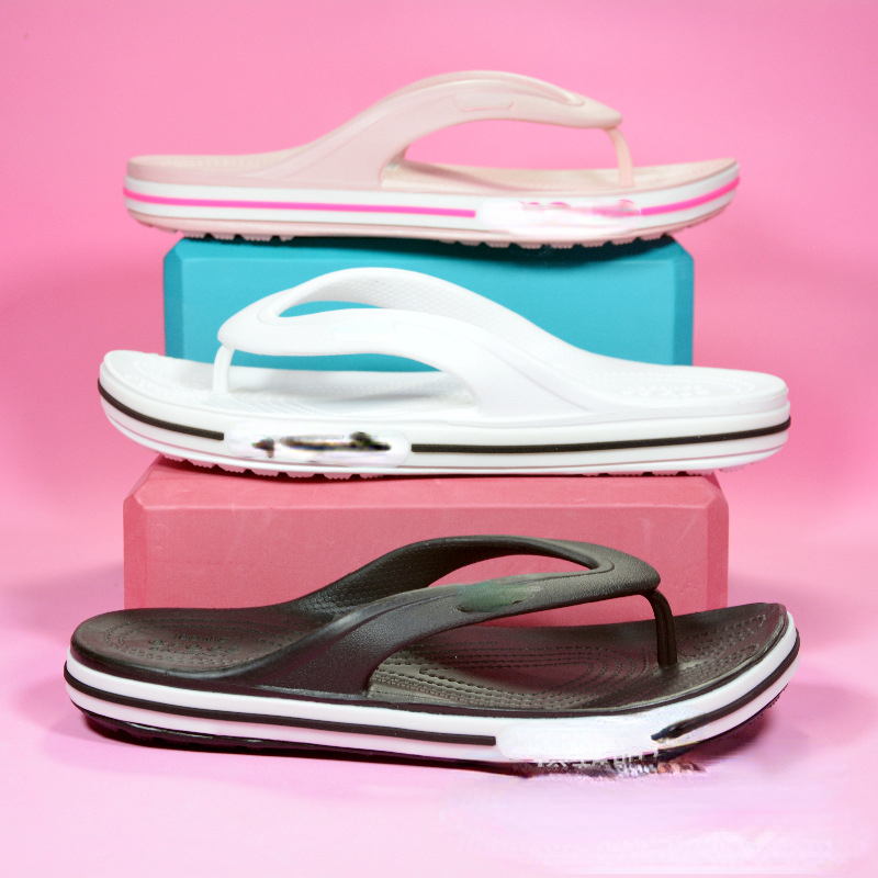 

Flip Flops Outdoor Leisure Clipping Foot Non Slip Slippers Beach Shoes, Blue