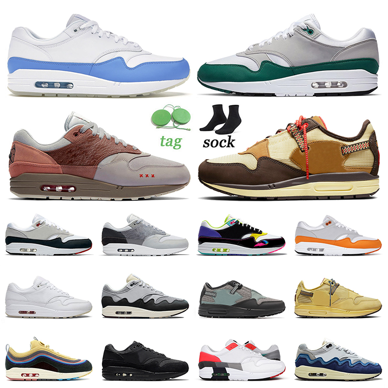 

Top Quality 1 87 Cushion Running Shoes Mens Women University Blue Evergreen Aura Amsterdam Cactus Jack London Evolution of Icons Patta Black White OG Sneakers 36-45, A24 patta purple 40-45