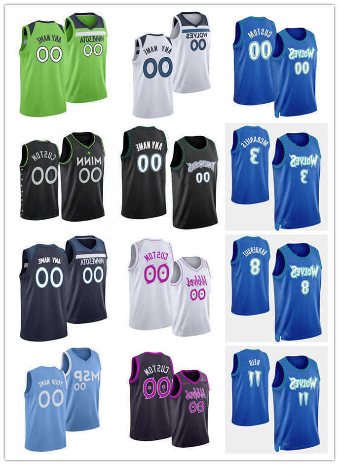 

75th Custom Men Women Youth Minnesota''Timberwolves''12 Taurean Prince 11 Naz Reid 8 Jarred Vanderbilt 3 Jaden McDaniels Basketball Jerseys, Color