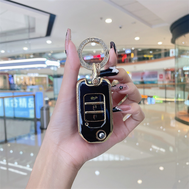 Car Remote Key Case Cover Shell For Honda Civic HRV CRV XRV CR-V Crider Odyssey Pilot Fit Accord Protector Accessories-image-764687797