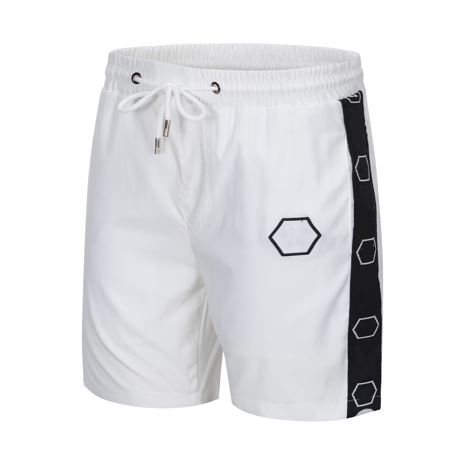

2022 Summer Men' Shorts Designer Casual Sports Fashion Quick Dry Beach Shorts Black and White Letters Printing Asian Size -XXXL
