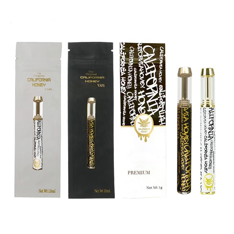 

California Honey Disposable Electronic cigarettes Kits 0.8ml Ceramic Atomizer Cartridge 400mAh Battery with USB Charging Port Freeshipping 100pcs, Multi
