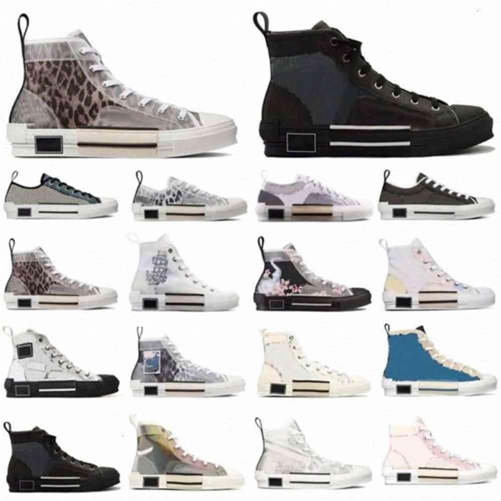 

2021 Designers Sneakers Obliques men women shoe Technical Leather high low b23 Flowers platform 19ss Outdoor Casual Shoes vintage linlia CUt
