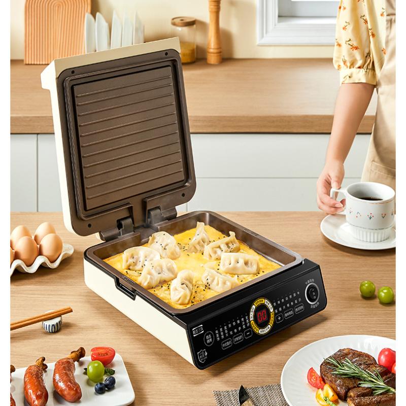 

Bread Makers Midea Electric Cake Pan Removable And Washable Double-sided Heating Non Stick Deep Waffle Maker