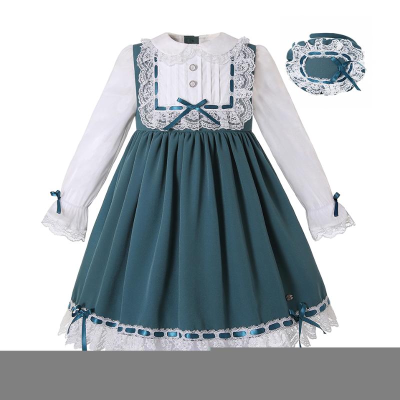 

Girl's Dresses Children Kids Girls Green Christmas Vintage Size 2 3 4 5 6 7 8 10 12 Year Toddler Clothing & HairbandGirl's Girl'Girl's, As picture