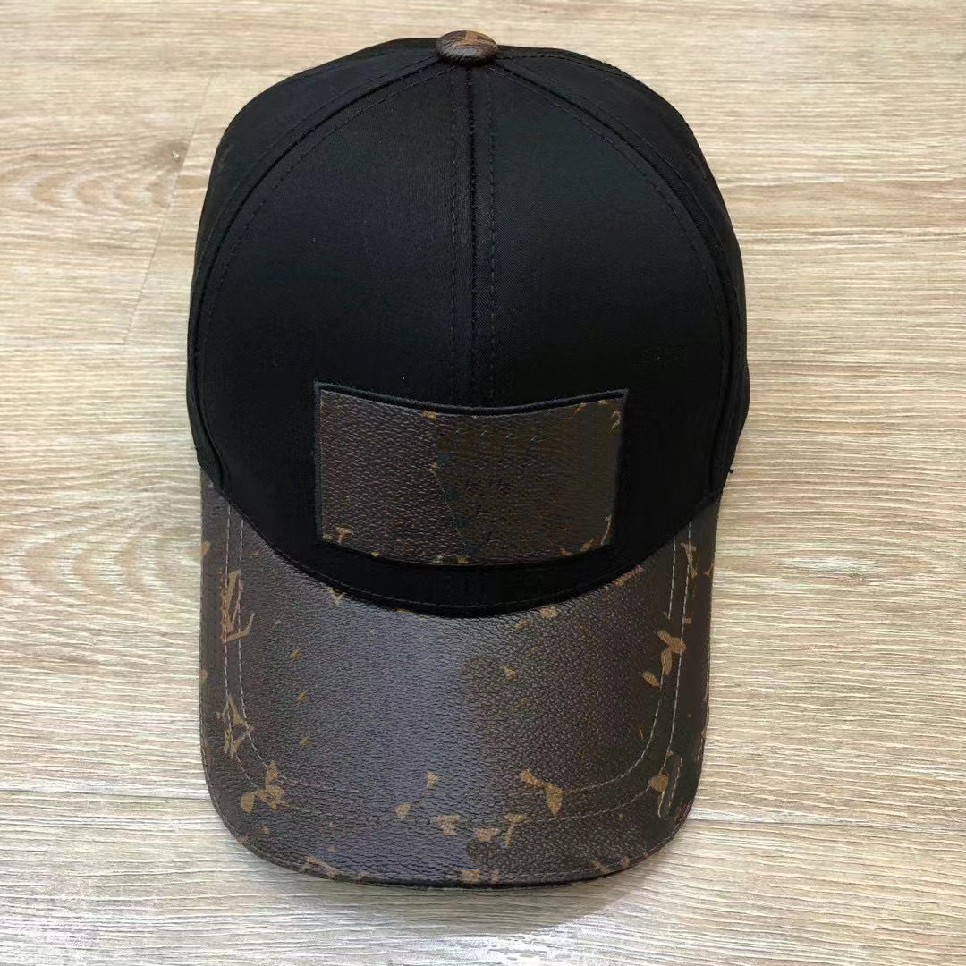 

2022 Designers Fashion Sun Hat Popular Ball Caps Canvas Leisure for Outdoor Sport Men Strapback Hat Famous Baseball Cap Hip Hop Classic Hats, Black-1
