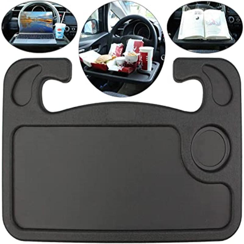 

Drink Holder Car Table Steering Wheel Portable Laptop Computer Desk Mount Stand Coffee Goods Tray Board Dining HolderDrink